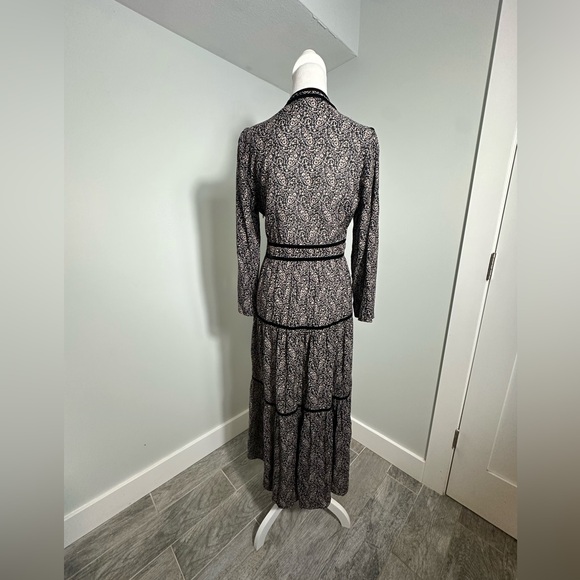 Doen Elix Black Prairie Paisley Dress in Small - Picture 9 of 16